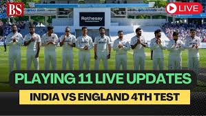 Shubman Gill 4th Test Changes